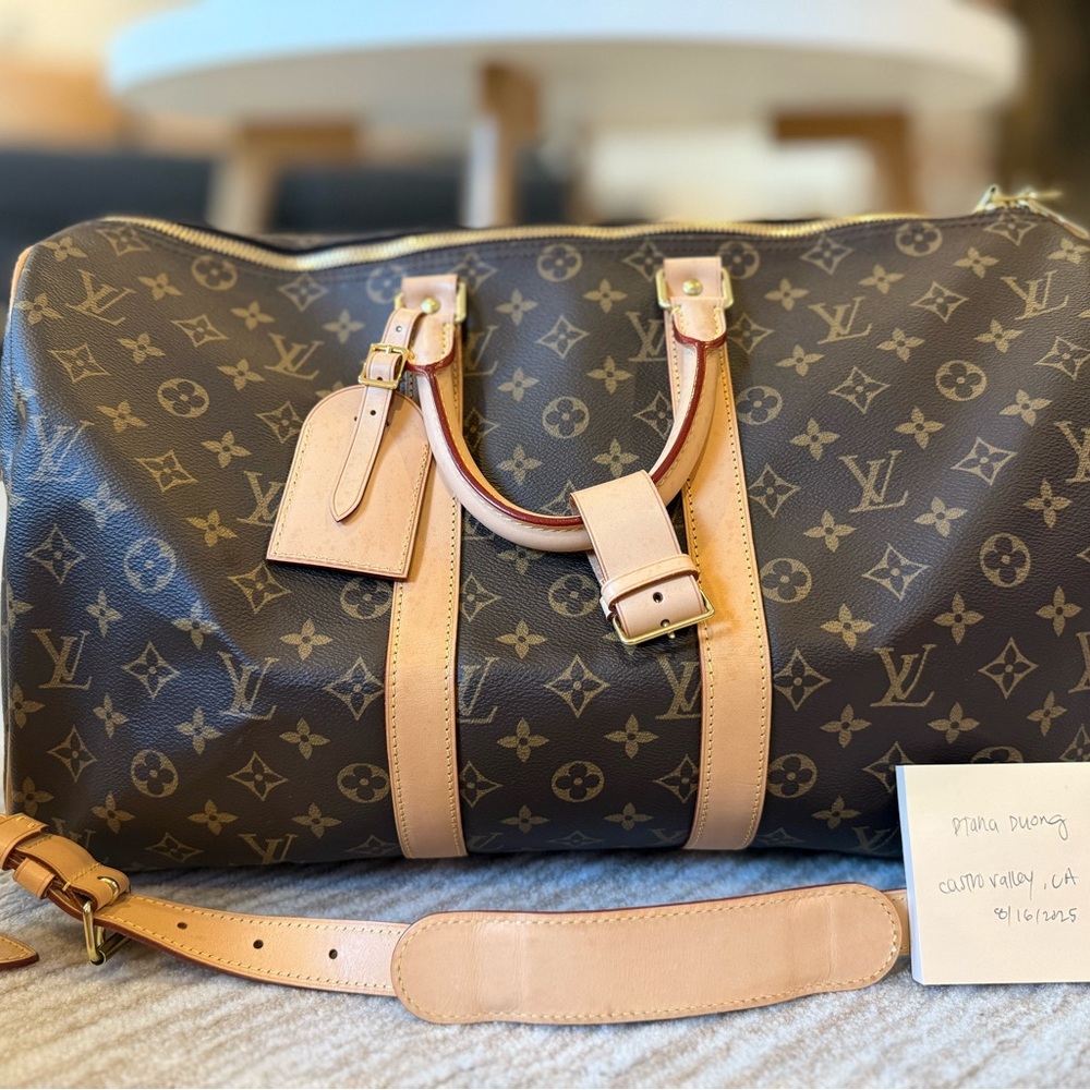 Like new* Louis Vuitton Keepall Bandoulière 45